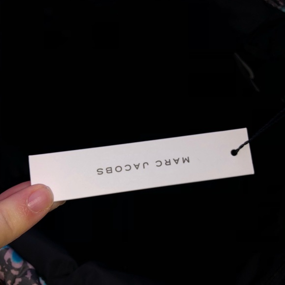 Marc Jacobs Quilted Nylon Printed Tote, Blue Grey - Picture 6 of 6